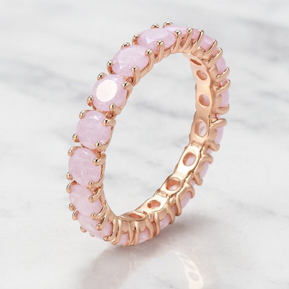 "Sierra" Pink Gemstone Ring - Picture 1 of 1
